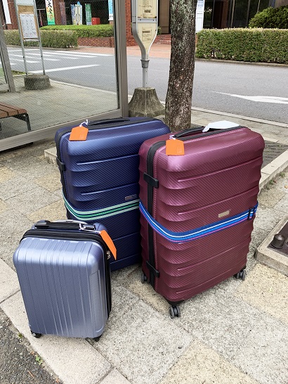 3個のスーツケース