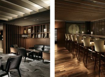 ザ・キャピトル バー(ザ・キャピトルホテル 東急)のカウンター席