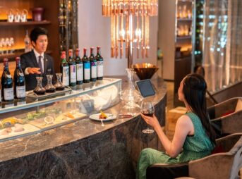 セントレジスホテル大阪のラグジュアリーラウンジアワー